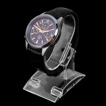 1buc Transparent C-în formă de Ceas Stenturi ABS Ceas de Lux Brățară Bijuterii Brățară Display Stand Titular