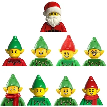 9Pcs Set Elf Club House Blocuri Mini figurina Jucarii 9Pcs Set Elf Club House Blocuri Mini figurina Jucarii 0