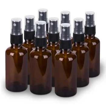 3/6/9PCS Sticla de Parfum 2oz 50ml Sticlă brună Spray Sticle de Uleiuri Esențiale Gol Sticla cu Pulverizator Ceață Pulverizator de Containere Cosmetice