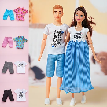 Papusa Set Haine Pentru Barbie Papusa Ken Haine Rochie Pantaloni Copii Cadou
