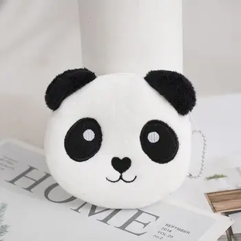 Desene Animate Panda De Pluș Monedă Pungă Cadou Urs Porc De Pluș Cască Punga Cu Fermoar Geanta Pandantiv De Pluș Zero Portofel Copii