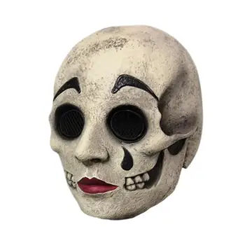 Cosplay Acopere Capul Înfiorător Latex Fantoma Fetei Acoperă Infricosator Cosmar Masca Halloween Masca Pentru Petreceri Tematice, Carnaval Rol