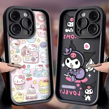 Sanrio Hello Kitty Caz pentru Samsung Galaxy S23 S22 S21 Ultra Plus S20 FE A53 A54 A52 A52S A50 A51 A50S A34 A33 A32 5G 4G Acoperă