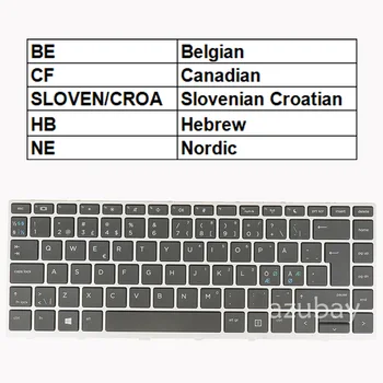 Tastatura Laptop pentru HP L09547-L00736-DB1-BA1-BB1 L09547-L00736-DH1 6037B0134632 6037B0134636 9Z.NEESV.11F FI CF SL SV HB NE