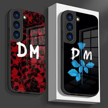 Trupa de Rock Depeches Moduri Caz de Telefon Coajă de Sticlă Pentru Samsung S21 S22 S23 S30 S20 S9 S10E Nota 20 10 Ultra Pro Plus Coque