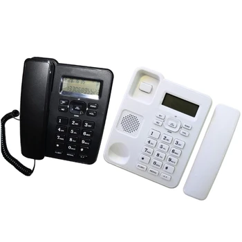 KX-6001CID Telefon Desktop Hotel/Birou/Domiciliu Telefon fix Fix de Afișare a identității Apelantului Nu este Nevoie de Baterii Funcția de Mare Dropship