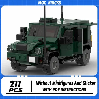 Moc Cărămizi de Construcție Militară Model LMV 4x4 Tactice Vehicule Armate Tehnologie Blocuri Modulare Jucării de Asamblare Caramida Cadouri de Vacanță