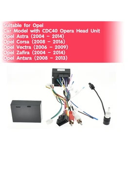 Cablaj Adaptor CANBUS Decoder RCA 16 Pin pentru Quad Blocare Conector Auto Cablu pentru Opel Astra Corsa Vectra Antara