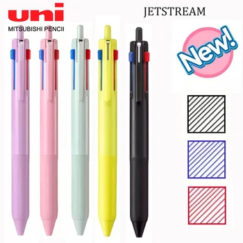 Japonia UNI JETSTREAM Multi-funcția de Pix de Culoare Trei Pix SXE3-507 viscozitate Redusă Ultra-netedă Cerneala 0.5/0.7 mmStationery