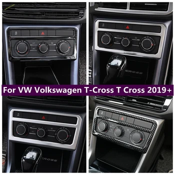 Pentru VW Volkswagen T-Cruce, pe Cruce, 2019 - 2023 Lumini de Avertizare Centrală de Aer Conditionat de Control Priza de Aerisire Capac Panou Ornamental