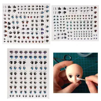 Ochi de desene animate Anime Figurine Papusi Ochi de Apă Autocolante Pentru DIY pentru Papusa Acce