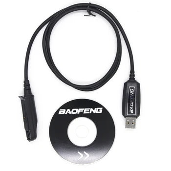 Baofeng Walkie Talkie USB de Programare, cum ar Cablu CD cu drivere Pentru BaoFeng UV-9R UV9R Pro Plus GT-3WP UV-5S