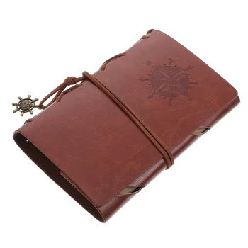 Retro Spirală Notebook Jurnal Notepad Epocă Pirat Ancore PU Notă Carte de Inlocuit Cadou de Papetărie Călător Jurnalul