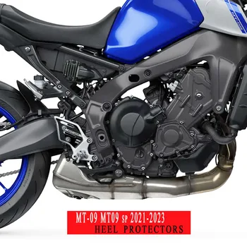 Motocicleta 3D de Rășină Epoxidică Autocolant Kit de Protecție Heel Guard Autocolant Pentru Yamaha MT-09 MT09 SP 2021 - 2023