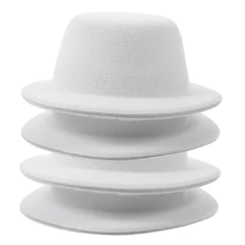4buc Mini Formale Pălării om de Zăpadă în Miniatură Pălării Pălărie Mică om de Zăpadă Pălărie Prop