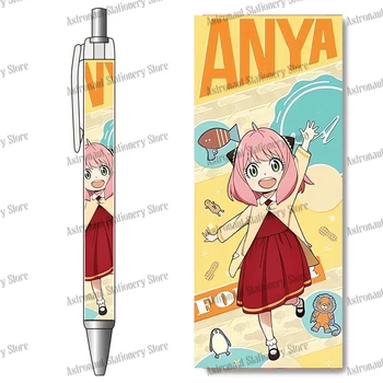 1BUC SPION×FAMILIE Anya Falsificator Kawaii Pix cu Gel HD Personalizabil Model de Moda Student Caneta de Papetărie Copii Anime Rechizite Școlare