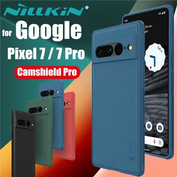 Nillkin Frosted Shield Pro Caz de Telefon pentru Google Pixel 7, PC+TPU Hard de Protecție Capacul din Spate pentru Google Pixel 7 Pro