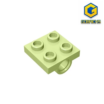 Gobricks GDS-847 Placa, Modificat de 2 x 2 cu Găuri Pin compatibile cu lego 2817 jucării pentru copii Asamblează Blocuri Tech