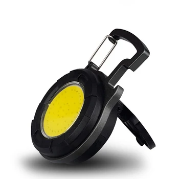 Cob Lanterna Camping Light Mini Portabil LED Cheie Catarama Lumina de Întreținere Auto de Lumină în aer liber din Aliaj de Aluminiu Lanterna