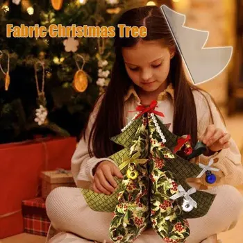 8/12/15 inch Material Pom de Crăciun de Cusut Model Reutilizabil Handmade Pomul de Crăciun Matlasare Set Ambarcațiunile de Acril