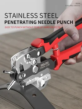 Noul Design Ochi Puncher Instrument DIY Watchband Curea de uz Casnic Leathercraft Curea de Piele, un capsator Cleste