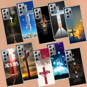 Isus Biblia Caz de Telefon Pentru Samsung Galaxy S23 S22 Ultra S21 Plus S20 FE S10 S10E S9 S8 S7 Plus Capac