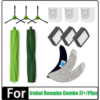 Accesorii Kit Pentru Irobot Roomba Combo J7+/Plus Aspirator De Cauciuc De Înlocuire Perii Filtre Saci De Vid Mop