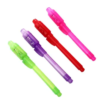 Jucarii Magic Pen Pensula Invizibil Luminos Pen Luminos Pen 2 In 1 Stilou de Lumină Lampă cu LED-uri Stilou Pix Cerneală Invizibilă