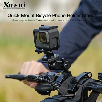 XILETU QM-1 Bicicleta Suport de Telefon Pentru Camera Sport Echitatie Monta Motocicleta Eliberare Rapidă Accesorii
