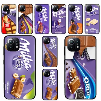 Ciocolata Milka Cutie Telefon Caz Pentru Xiaomi Mi 5X 8 9 10 11 12 lite pro 10T PocoX3pro PocoM3 Nota 10 pro lite