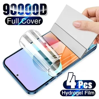 4buc Hidrogel Film Pentru Samsung Galaxy S20 S21 S22 S23 Plus Ultra FE Nota 20 9 10 Plus A52S A30 A53 A50 A51 A21S Ecran Protector