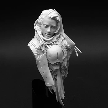 Rasina Figura 1/12 femeie vechi bust (FĂRĂ BAZĂ ) Model Unassambled Nevopsite Figura Kit de Construcție