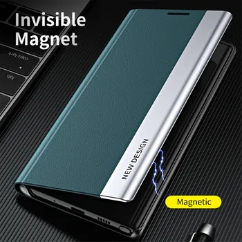 Husa Flip Pentru iPhone 15 14 Plus 11 Pro Max 12 13 Mini XS XR SE 2020 6S 7 8 Plus Suport Portofel Book Cover Telefon Coque Magnetic Sac