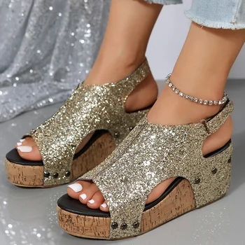Pantofi noi pentru Femei 2023 Platforma de Moda pentru Femei Sandale Vinde Vânzare Fierbinte Amestecat Culori Pantofi Panta cu Toc, sandale Femei, Sandale
