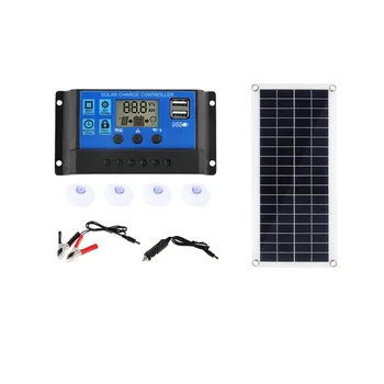 15W Panou Solar 12-18V Celule Solare Panou Solar pentru Telefon RV Masina MP3 PAD Încărcător Exterioare de Alimentare de la Baterie O