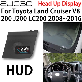 ZJCGO Masina HUD Head Up Display Vitezometru Proiector Electronic Accesorii pentru Toyota Land Cruiser V8 200 J200 LC200 2008~2016