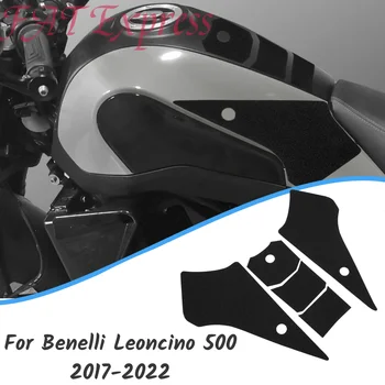 Leoncino 500 Rezervor Tampon Protector Pentru Benelli Leoncino500 2017-2022 Motocicleta Autocolant Decal Gaz Combustibil Genunchi Prindere Tracțiune Laterală Pad