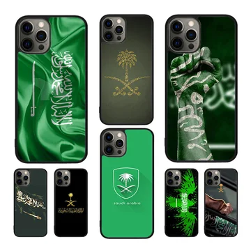 Arabia Saudită Pavilion Mobil Cazuri de Telefon Acoperă Pentru iPhone 15 14 12 13 mini 11 Pro MAX XR XS apple 6 7 8 Plus SE2020 Coque