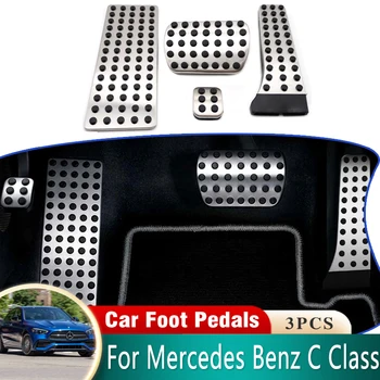 Pentru Mercedes Benz C Class Accesoriile W202 W203 W204 W205 W206 Masina Pedale din Oțel Inoxidabil de Frână Non-alunecare Nici Foraj Pedale