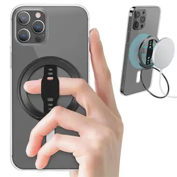 Inel Magnetic suport de telefon mobil cu degetul silicon curea potrivit pentru încărcare fără fir masina detasabila potrivit pentru Huawei S