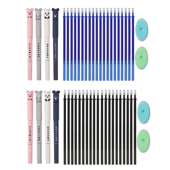 20 de Piese Erasable Pen Rezerve cu Pixuri 0,35 mm Copiii Portabil Adulți Papetărie, Rechizite de Birou Școală de Afaceri de Origine