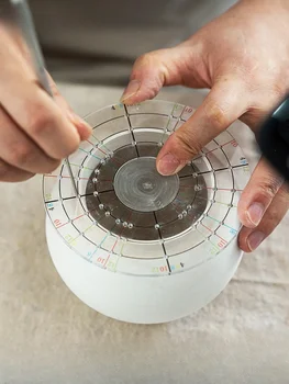 Ceramica Instrumente Rotunde Separator Rotund Egale Separator de Acril Separator Pătrat Continuă Diagrama DIY obiecte de Artizanat din Ceramică fabricarea de Unelte