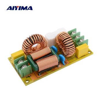 AIYIMA 25A 15A EMI Filtru de Putere de Bord Anti-interferențe AC Filtru de Putere de Alimentare Pentru Difuzor Amplificator DIY