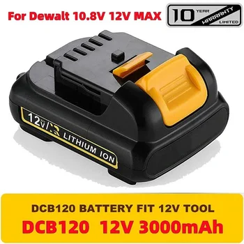 1-3Pack 10.8 V/12V 3.0 Ah 6.0 Ah 12 v Max Baterie cu Litiu Pentru Dewalt DCB127 DCB120 DCB121 DCB119 Li-ion Instrumente de Putere a Bateriei