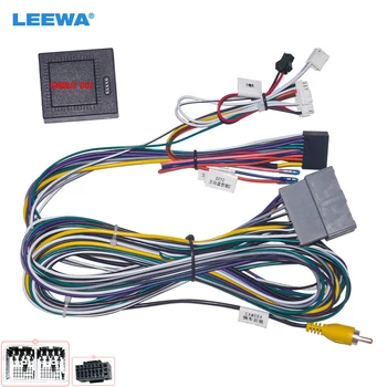 LEEWA Masina 16pin Audio Cabluri Cu Canbus Cutie Pentru Chevrolet TRAX Buick Enclave Stereo de Instalare de Sârmă Adaptor de #CA6855