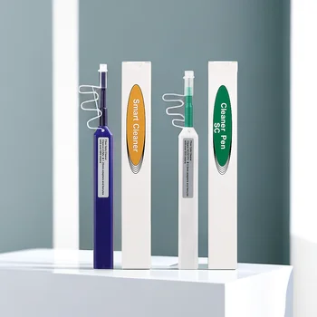 FTTH Fibra Optica de Curățare Pen Tool, LC, MU, SC, FC, ST, LC Conector, Cleaner Inteligent, Transport Gratuit, 2.5 mm, 1.25 mm, 2 buc Mulțime