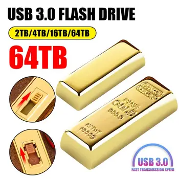 USB3.0 Flash Drive 64TB 16TB 8TB Memory Stick Mobil de Stocare Pen-Drive rezistent la apa de Mare Viteză USB Pentru Ps4, Ps5 Laptop
