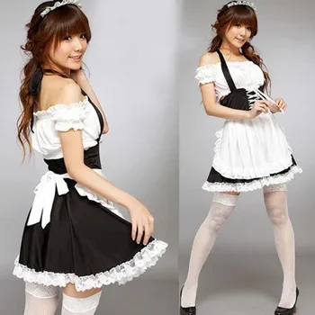 Chelnerul Uniformă PENTRU Club de noapte DS Performance Costum Anime Costum de Servitoare Costum de Menajera Maid Service