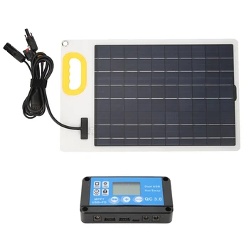 Portabil cu Panou Solar rezistent la apa MPPT Controler Solar Set Pentru Exterior de Încărcare de Stocare a Energiei XT60MC4