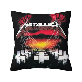 Muzica Rock Heavy Metal Metallicas De Lux Pernă Acoperă Pernă Decorativă